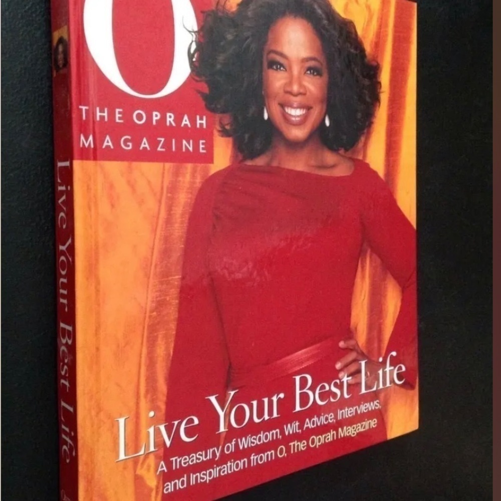 Live Your Life Best, The Oprah Magazine 2005 Hardcover (Like New) Oxmoor House
